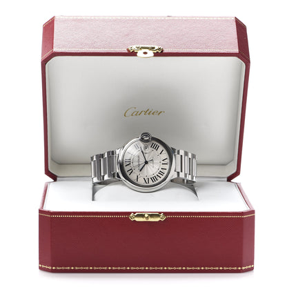 Cartier Stainless Steel 42mm Ballon Bleu De Automatic Watch 7 of 7