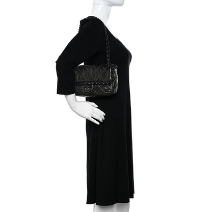 Chanel Calfskin Quilted Small Chain Me Flap Grey 2 of 12
