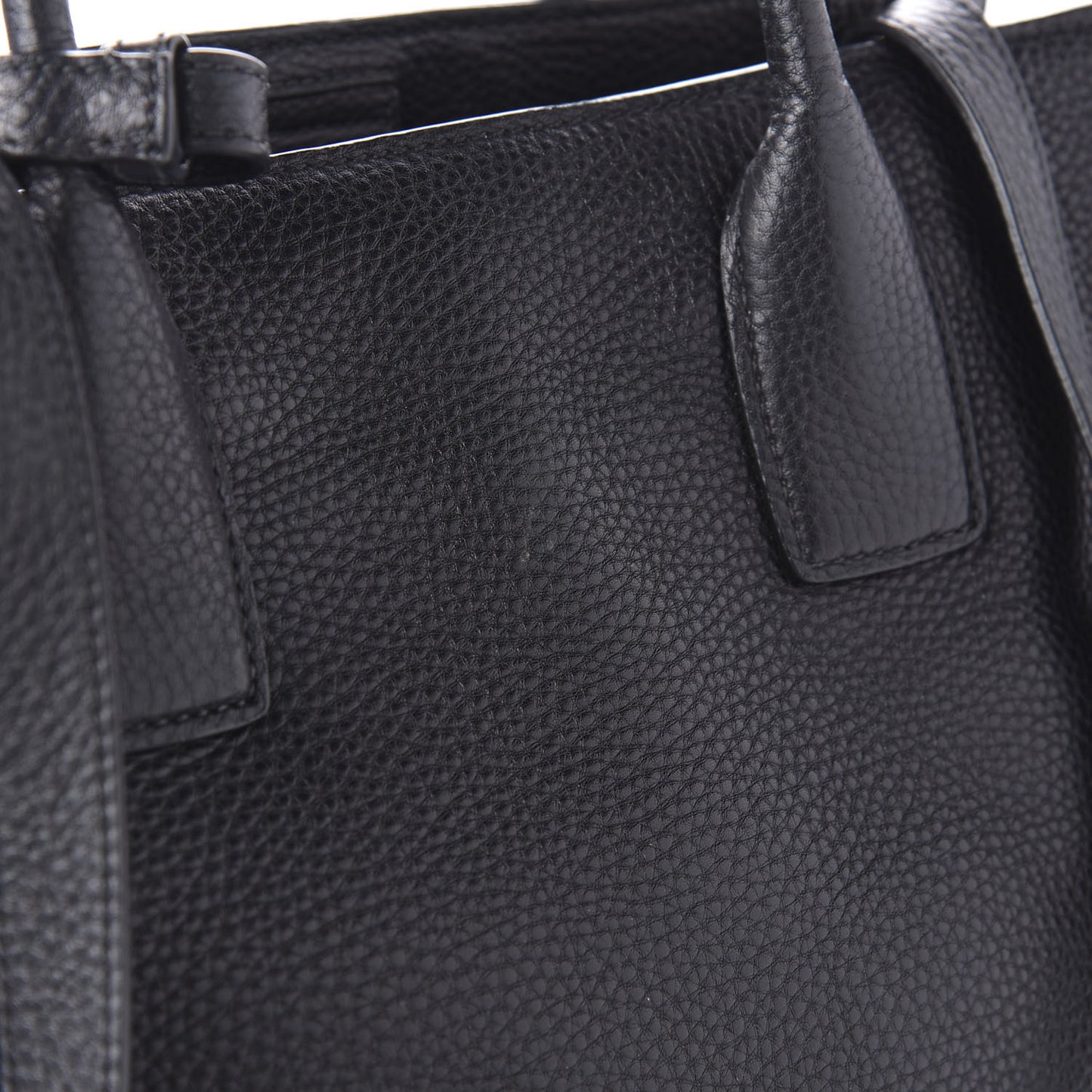 Vitello Daino Tote Black
