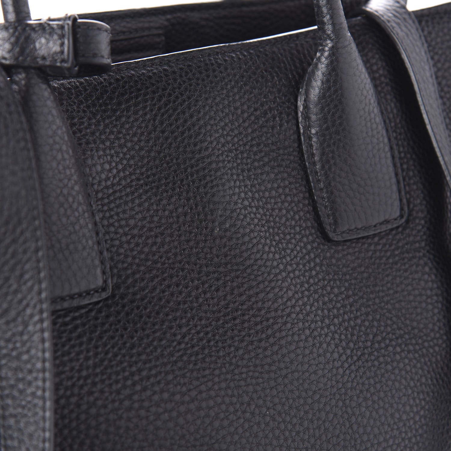 Prada Vitello Daino Tote Black 11 of 15
