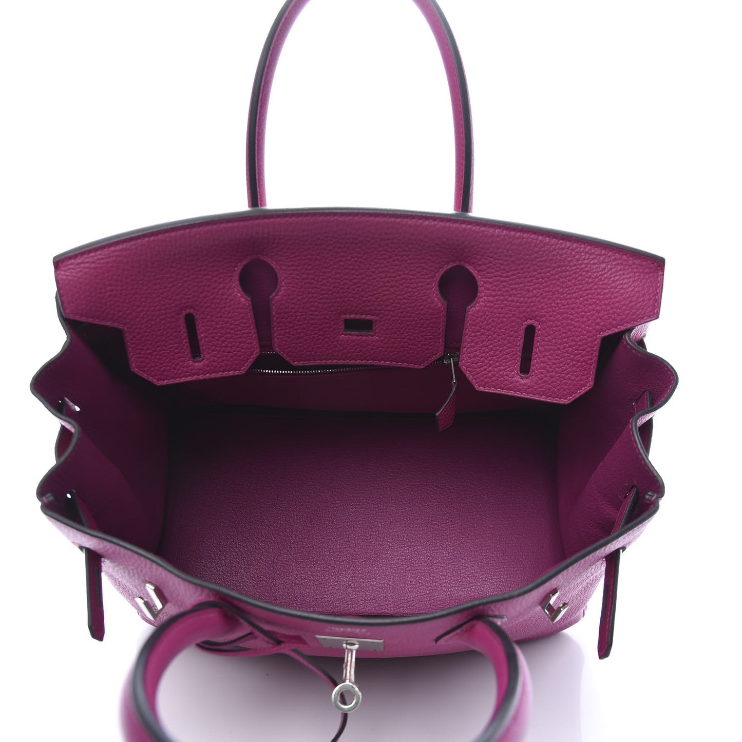 Togo Birkin 30 Rose Pourpre