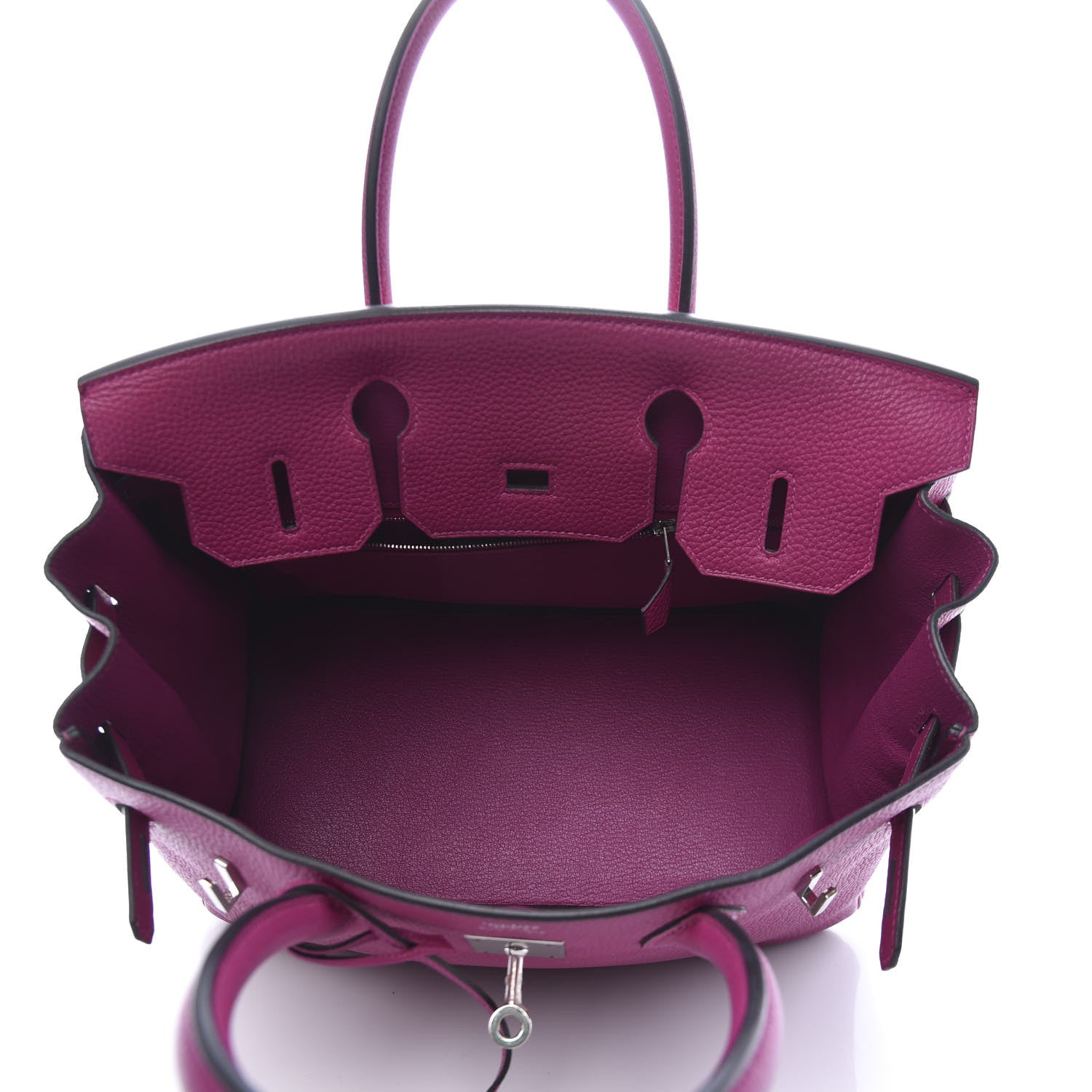 Hermes Togo Birkin 30 Rose Pourpre 5 of 18