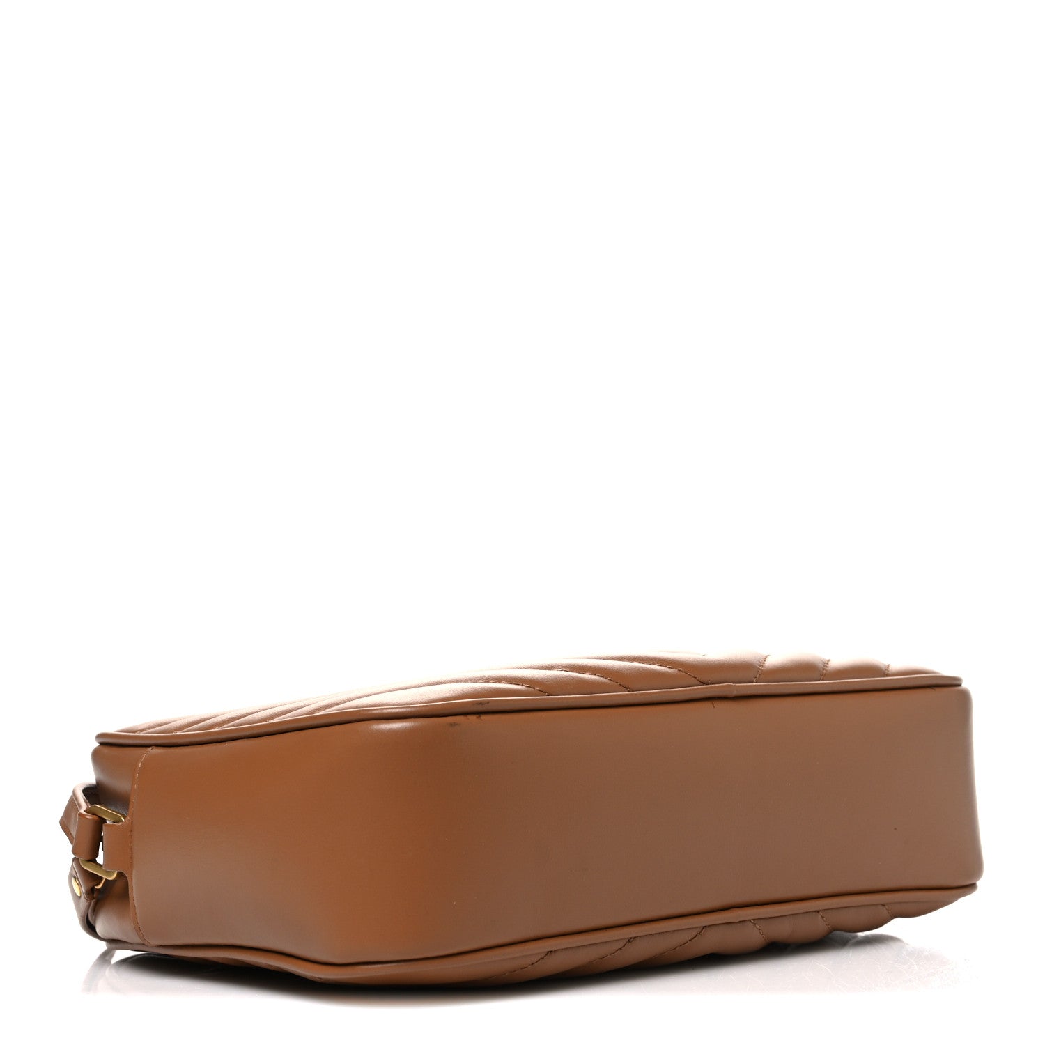 Saint Laurent Calfskin Matelasse Monogram Lou Camera Bag Cinnamon 3 of 9