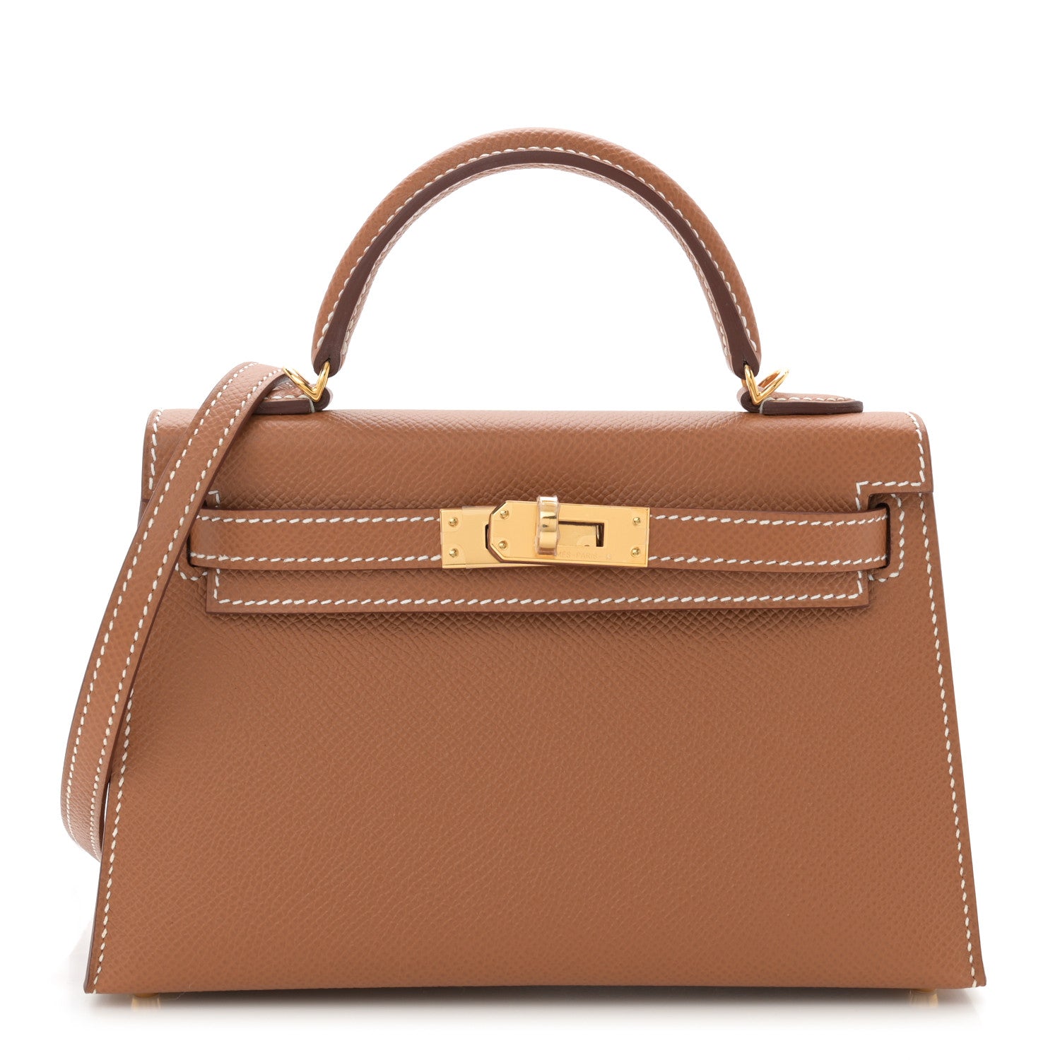 Hermes Epsom Mini Kelly Sellier 20 Gold 1 of 11