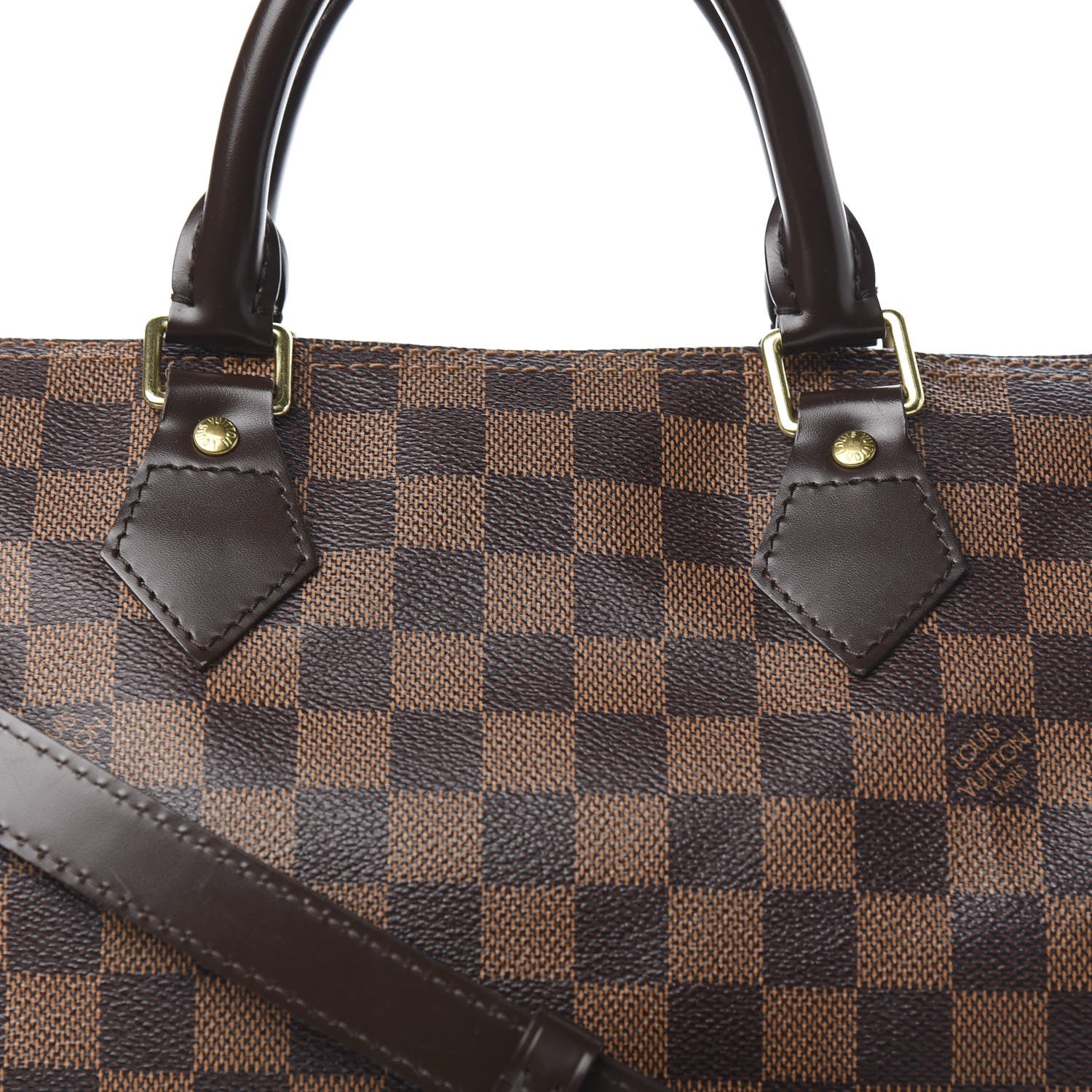 Louis Vuitton Damier Ebene Speedy Bandouliere 30 12 of 12