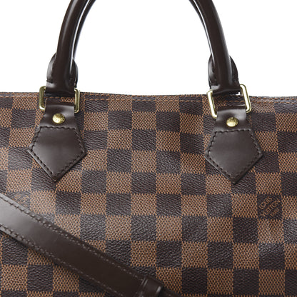 Louis Vuitton Damier Ebene Speedy Bandouliere 30 12 of 12