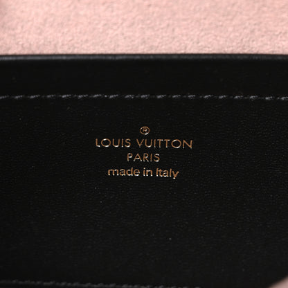 Louis Vuitton Lambskin Embossed Monogram Pochette Coussin Black 5 of 9