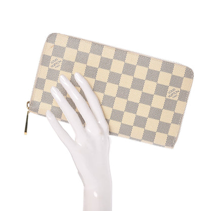 Louis Vuitton Damier Azur Zippy Organizer Wallet 2 of 14
