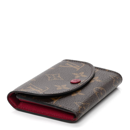 Louis Vuitton Monogram Rosalie Coin Purse Fuchsia 3 of 5