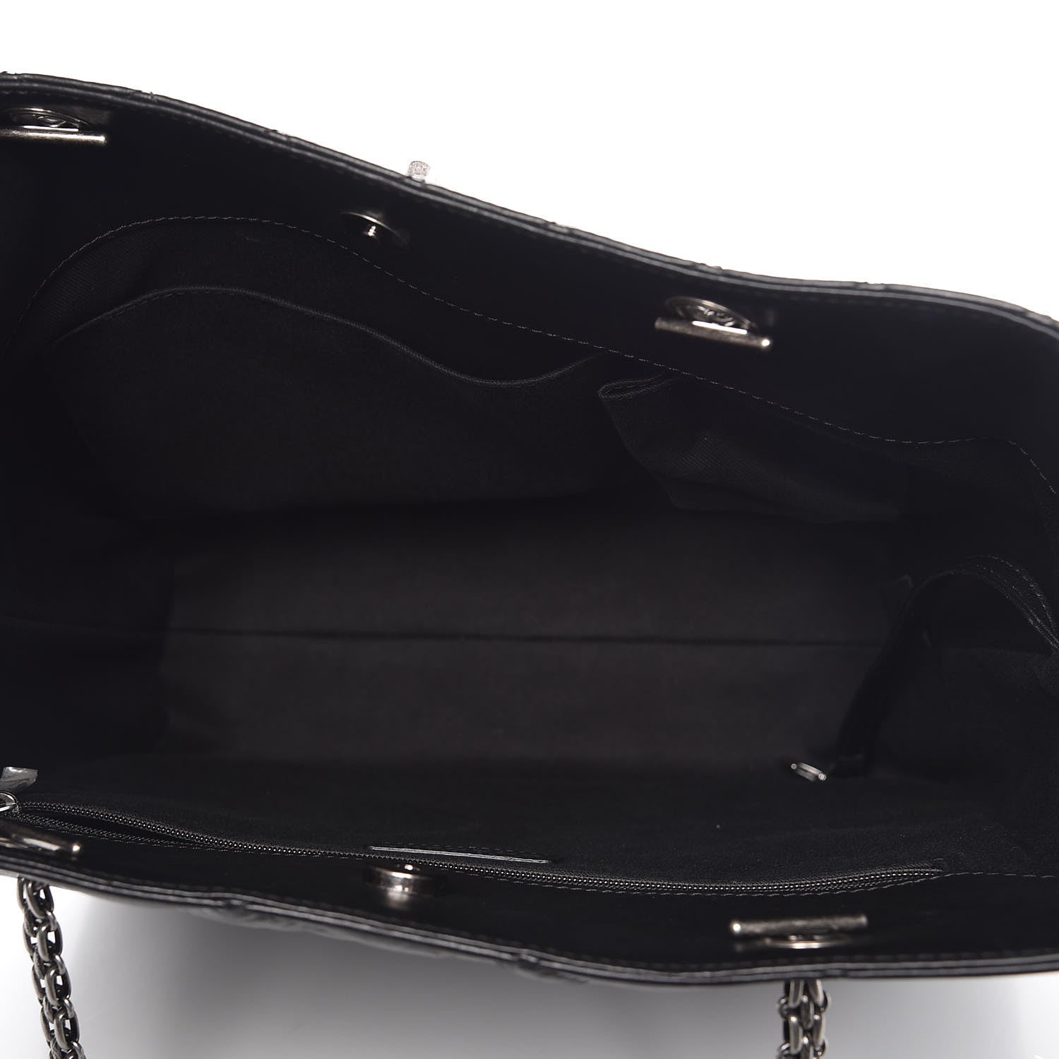 Chanel Aged Calfskin Quilted Reissue 2.55 Tote Black 5 of 8
