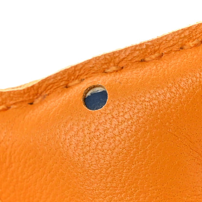 Hermes Milo Lambskin Grigri Rodeo Horse Bag Charm PM Jaune D'Or Bleu Agate Cornaline 5 of 5