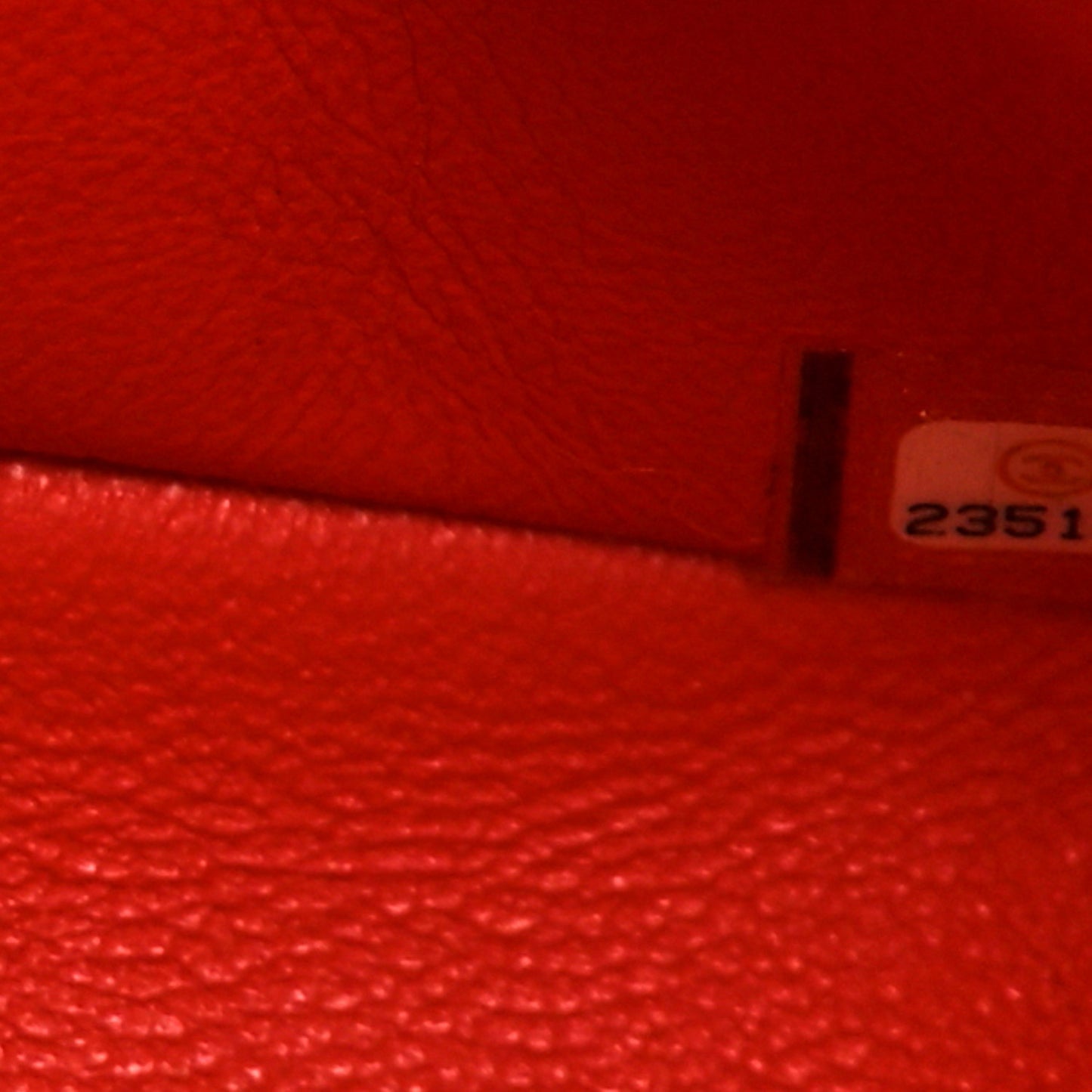 Lambskin Quilted Medium Double Flap Red