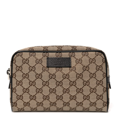 Gucci Monogram Belt Bag Dark Brown 1 of 9