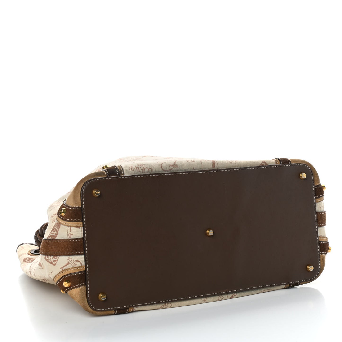 Canvas 160th Anniversary Shoulder Bag Beige