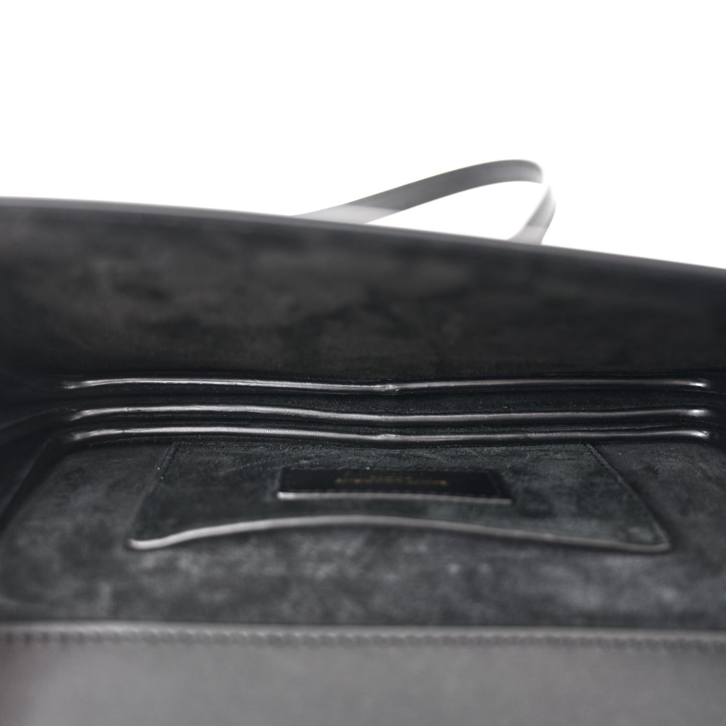Calfskin Monogram Small Dylan Shoulder Bag Black