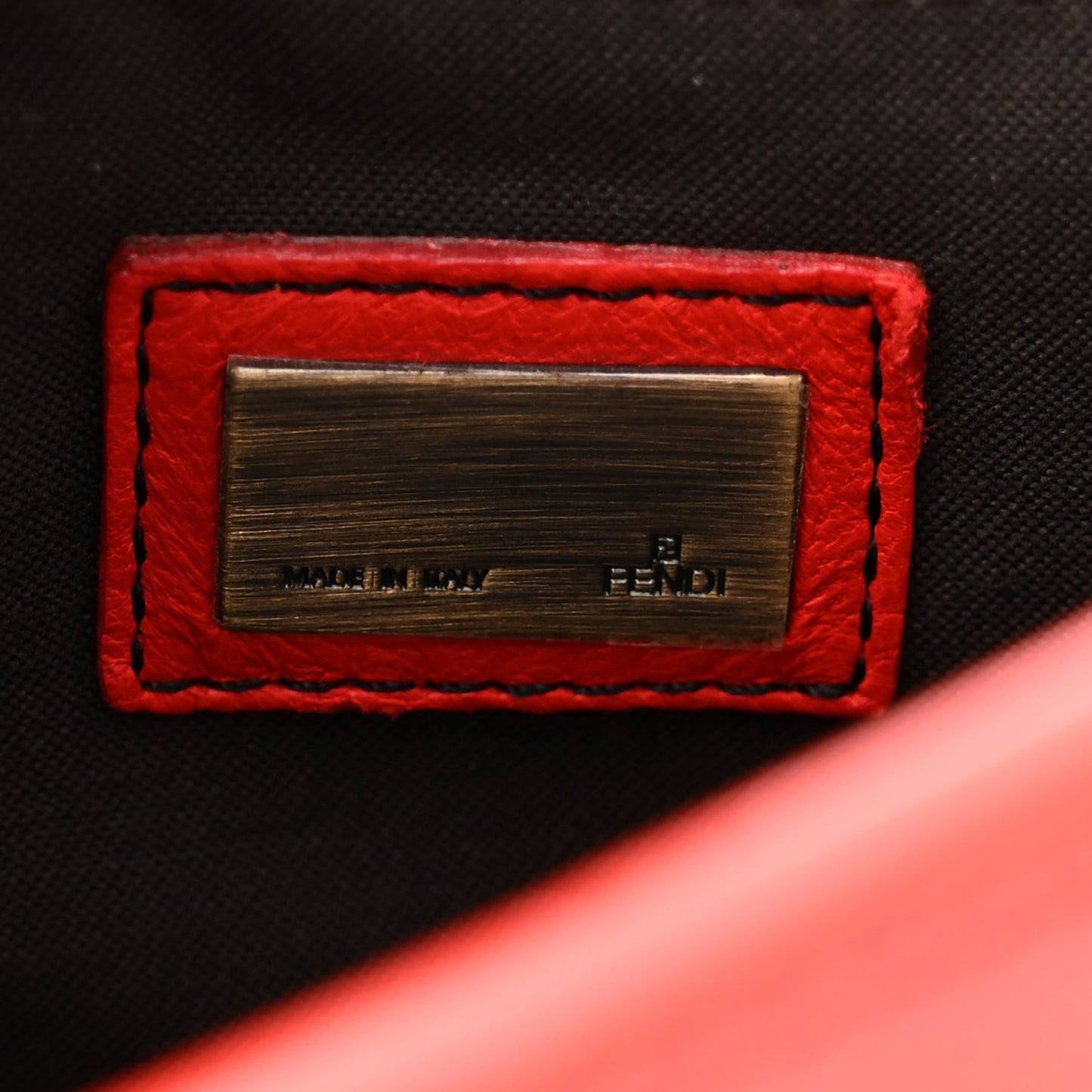 Canvas Patent B Bag Corda Red