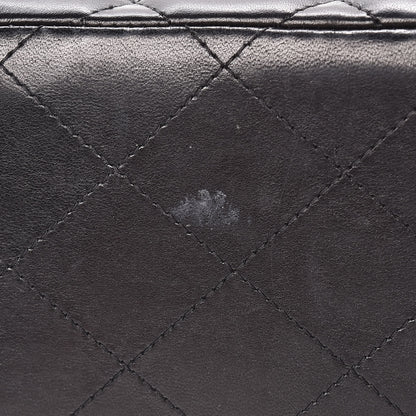 Chanel Lambskin Quilted Maxi Single Flap Black 10 of 12