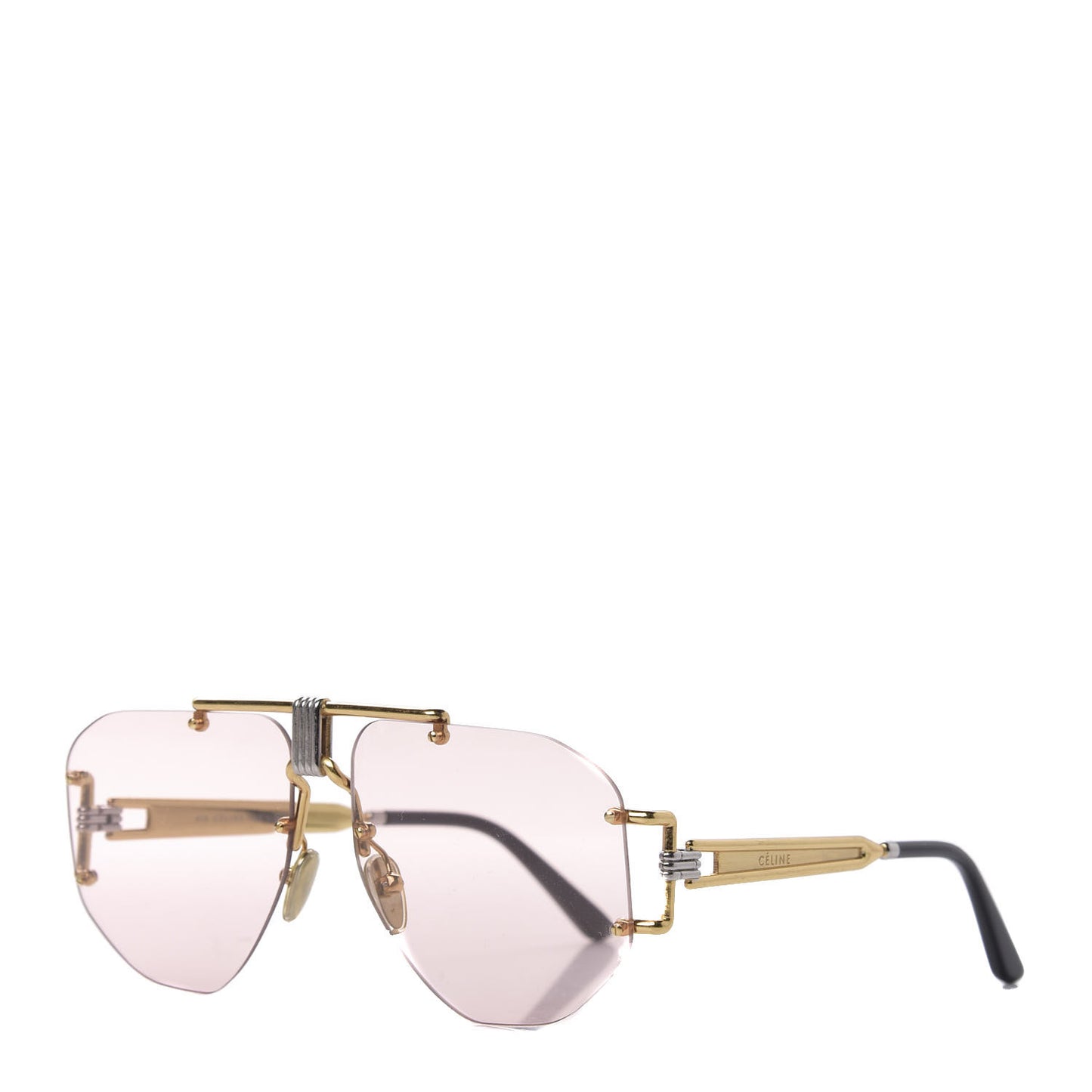 Aviator Sunglasses CL 40039U/32S Gold Pink