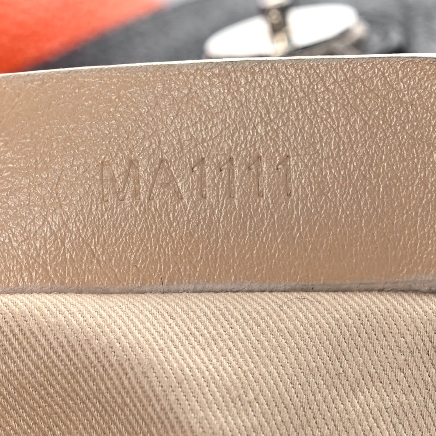 Givenchy Calfskin George V Apron Bag Orange 7 of 11