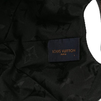 Louis Vuitton Polyester Silk Monogram LV Get Ready Cap L Black 8 of 8