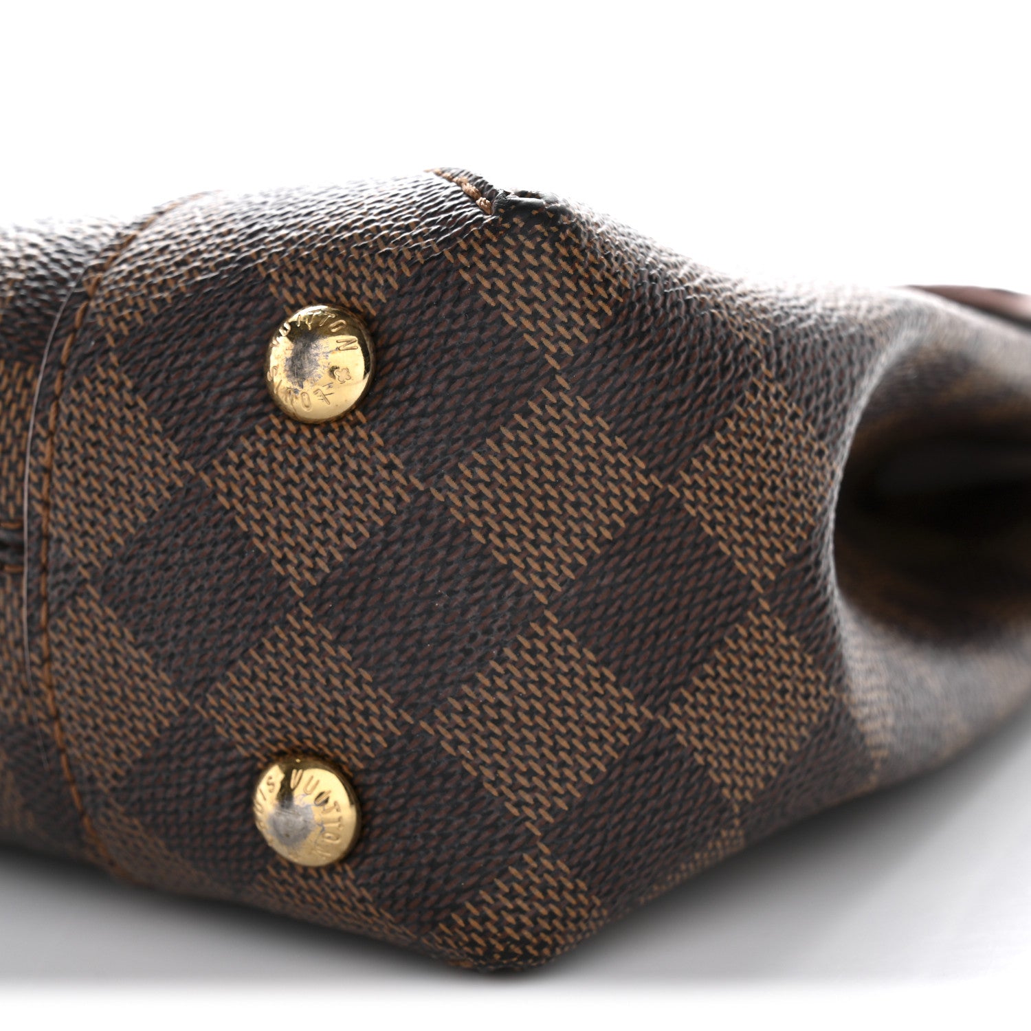 Louis Vuitton Damier Ebene Caissa Clutch Rose Ballerine 9 of 13