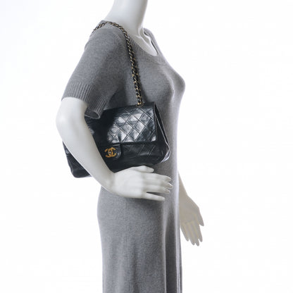 Chanel Lambskin Medium Single Flap Black 2 of 7