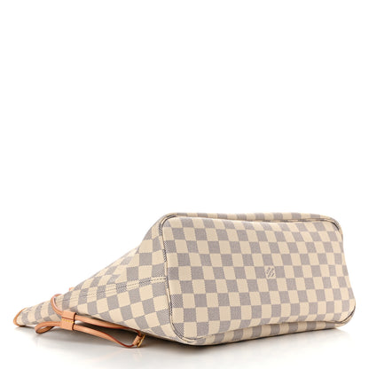 Louis Vuitton Damier Azur Neo Neverfull MM Rose Ballerine 5 of 12