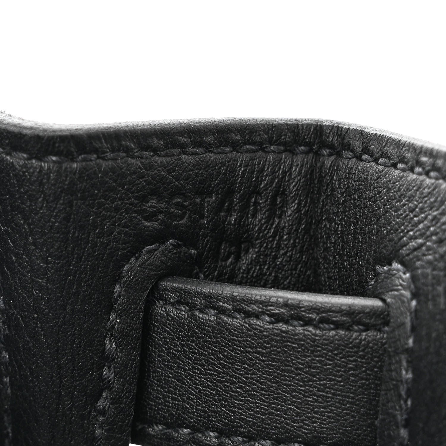 Hermes Swift Toile De Camp Cavalcadour Kelly Sellier 32 Black 7 of 10