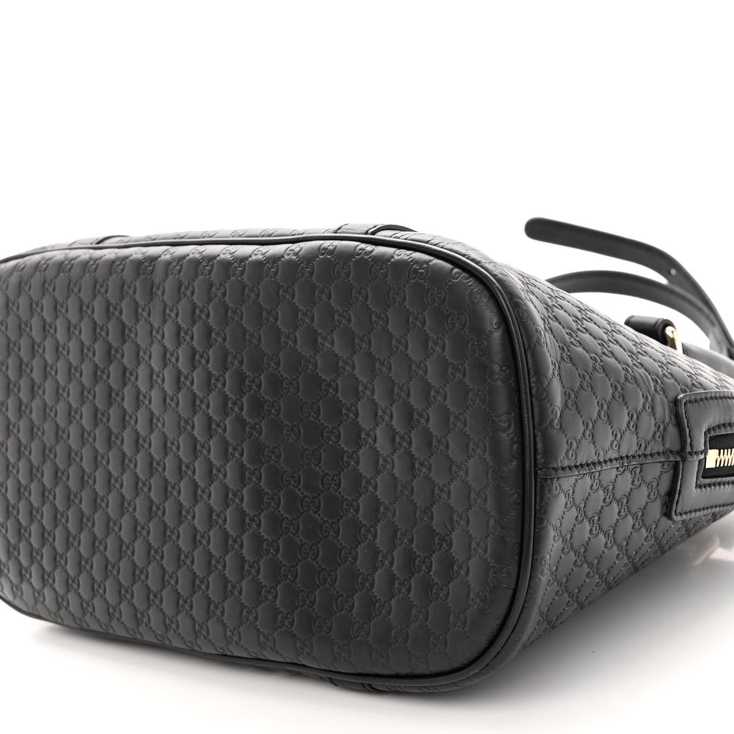 Microguccissima Medium Dome Bag Black