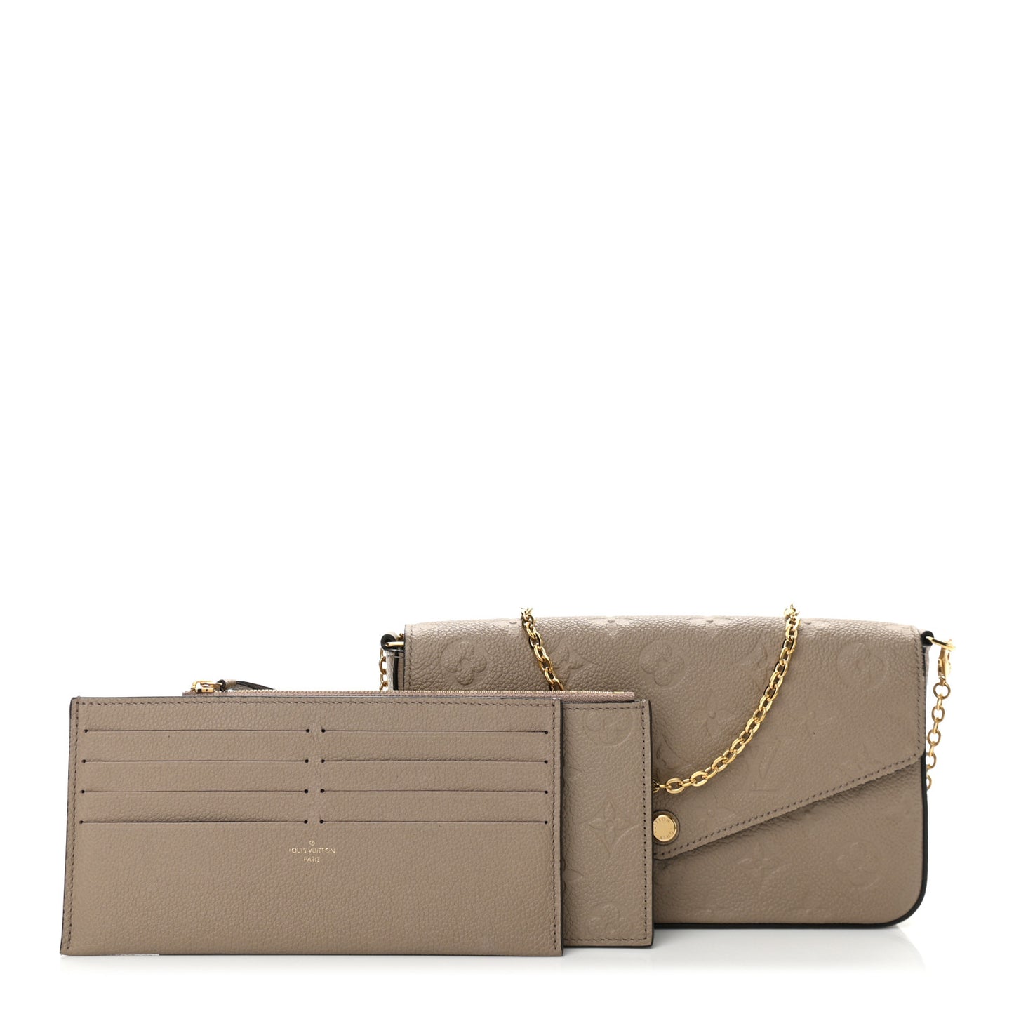 Empreinte Pochette Felicie Chain Wallet Tourterelle