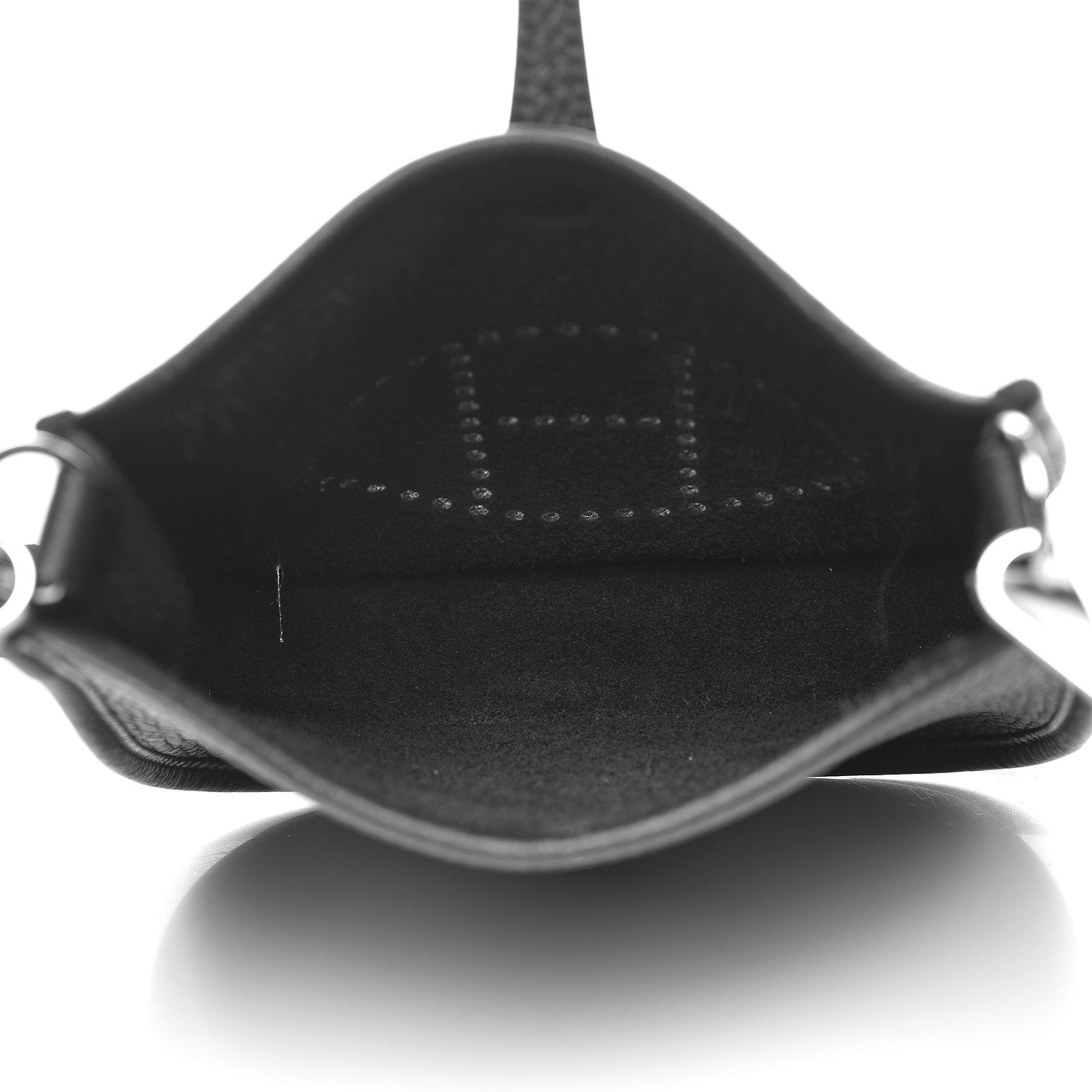 Hermes Taurillon Clemence Evelyne TPM Black 5 of 9