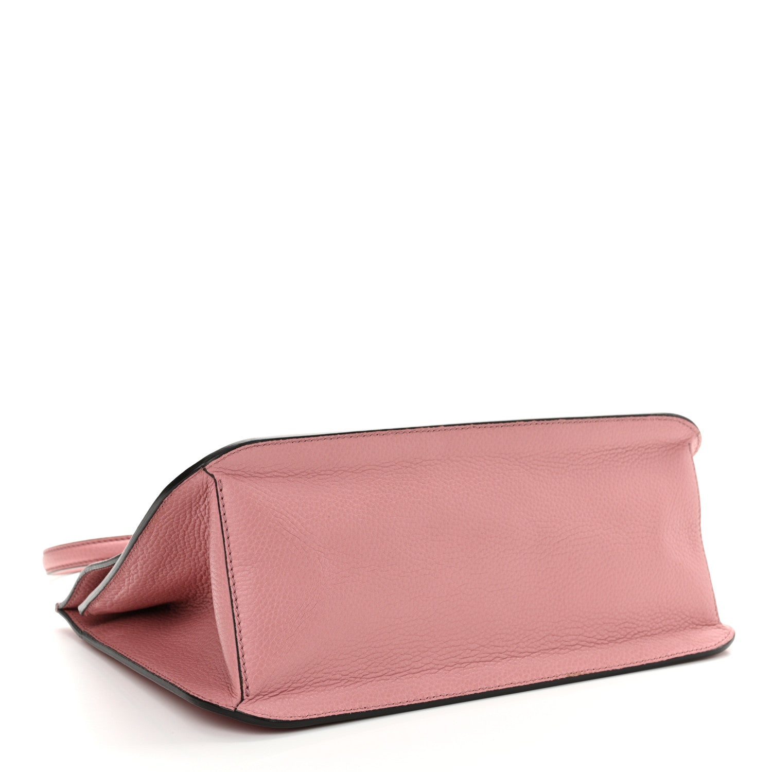 Gucci Cellarius Calfskin Medium Bamboo Daily Flap Shoulder Bag Carmine Rose 4 of 13