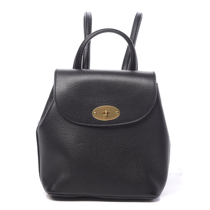 Mulberry Classic Grain Calfskin Mini Bayswater Backpack Black 1 of 8