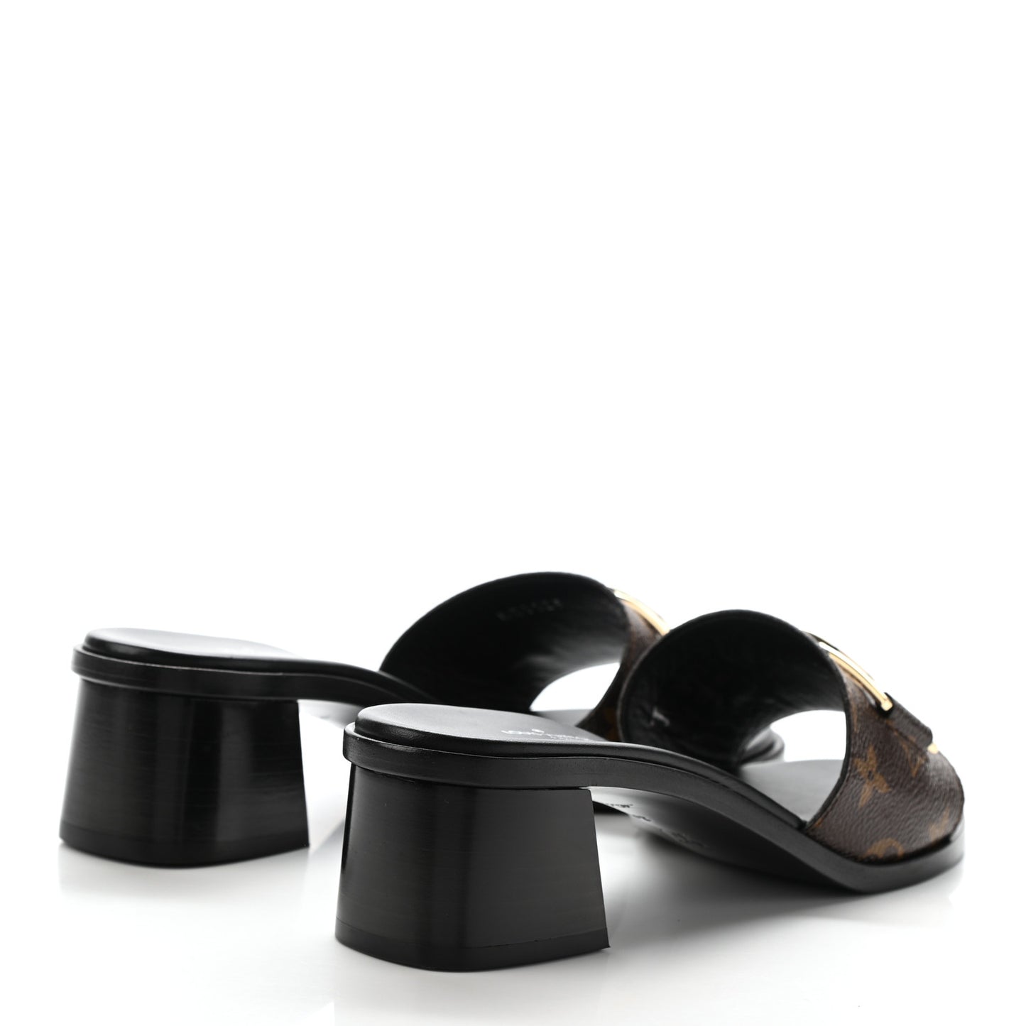 Monogram Lock It Mules 38