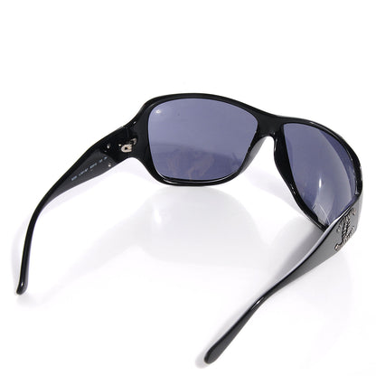 Chanel CC Sunglasses 6025 Black 2 of 5