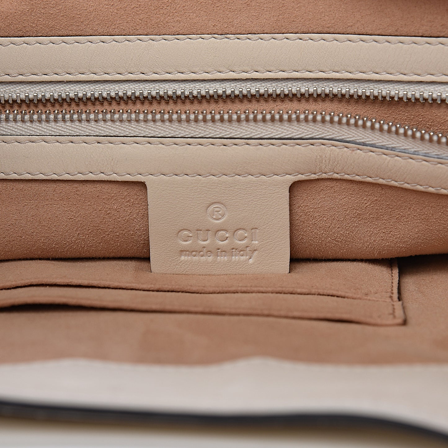 Calfskin Web Stripe Medium Dionysus Hobo White