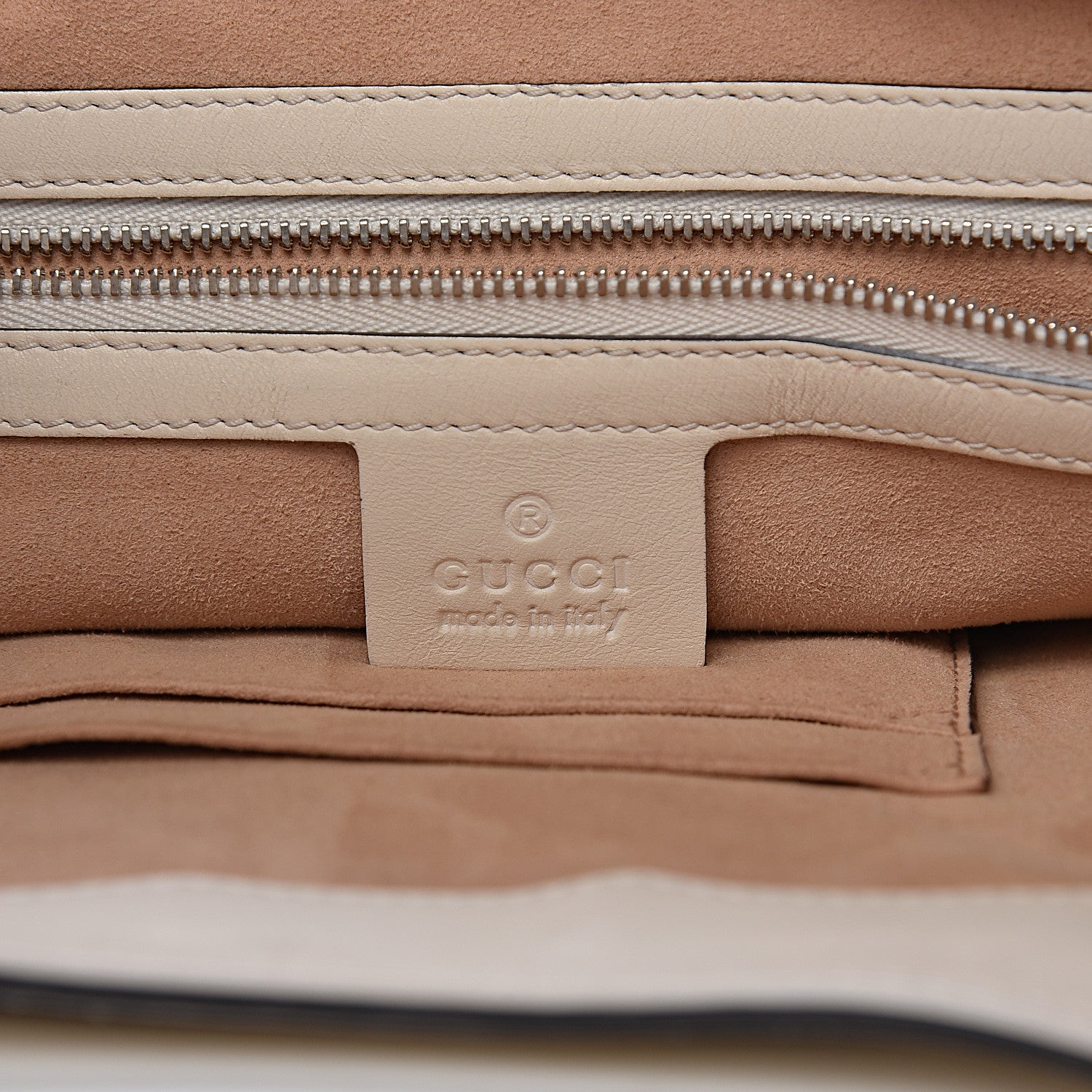 Gucci Calfskin Web Stripe Medium Dionysus Hobo White 6 of 13