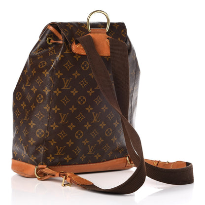Louis Vuitton Monogram Montsouris GM Backpack 3 of 10