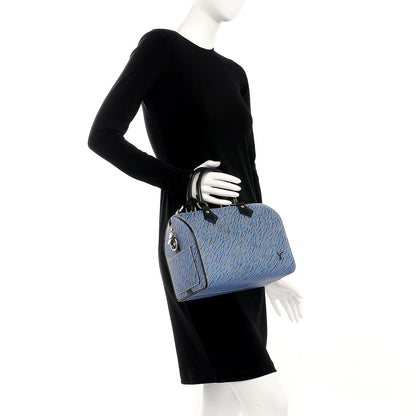 Louis Vuitton Epi Speedy Bandouliere 25 Denim Light 3 of 9