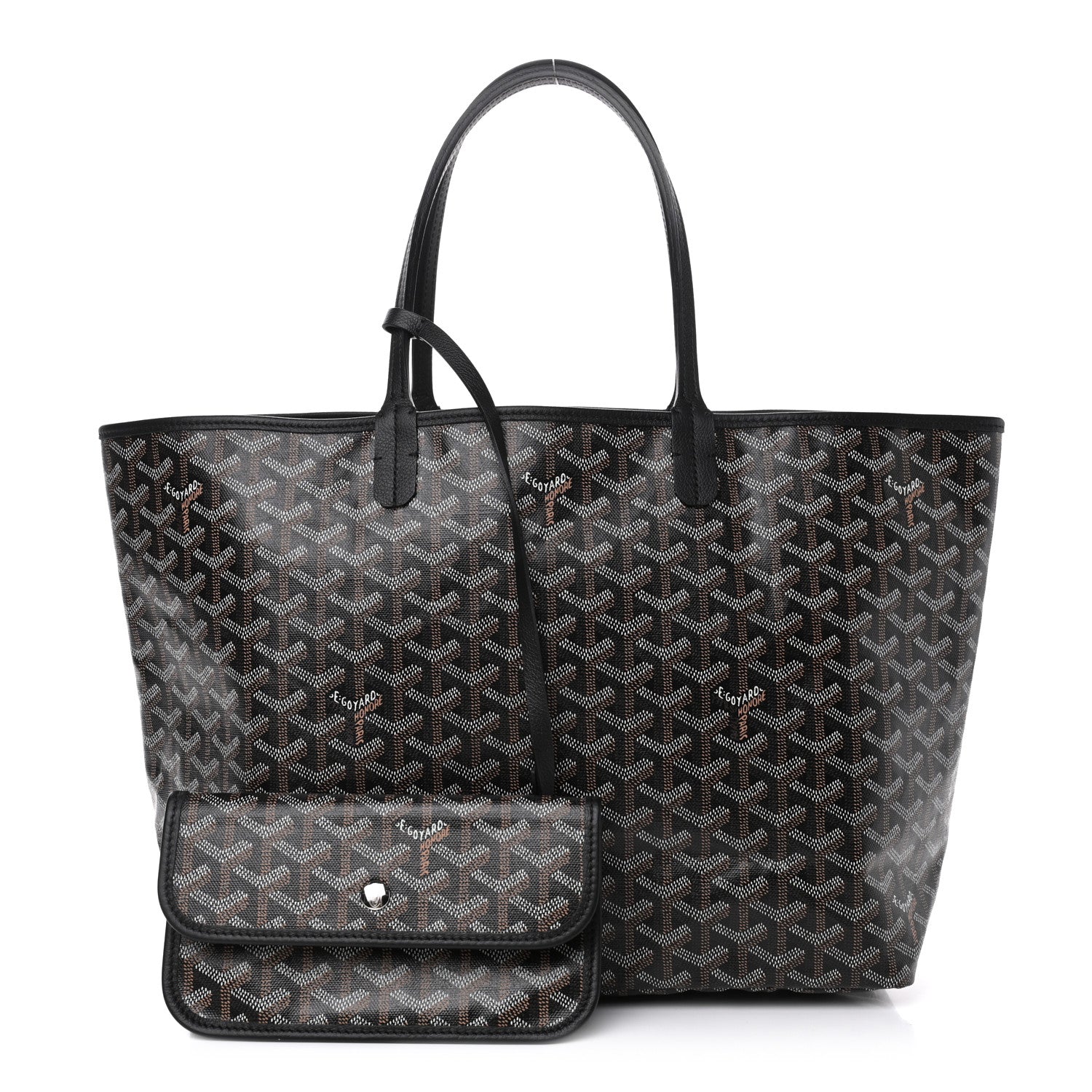 Goyard Goyardine Saint Louis PM Black 1 of 4