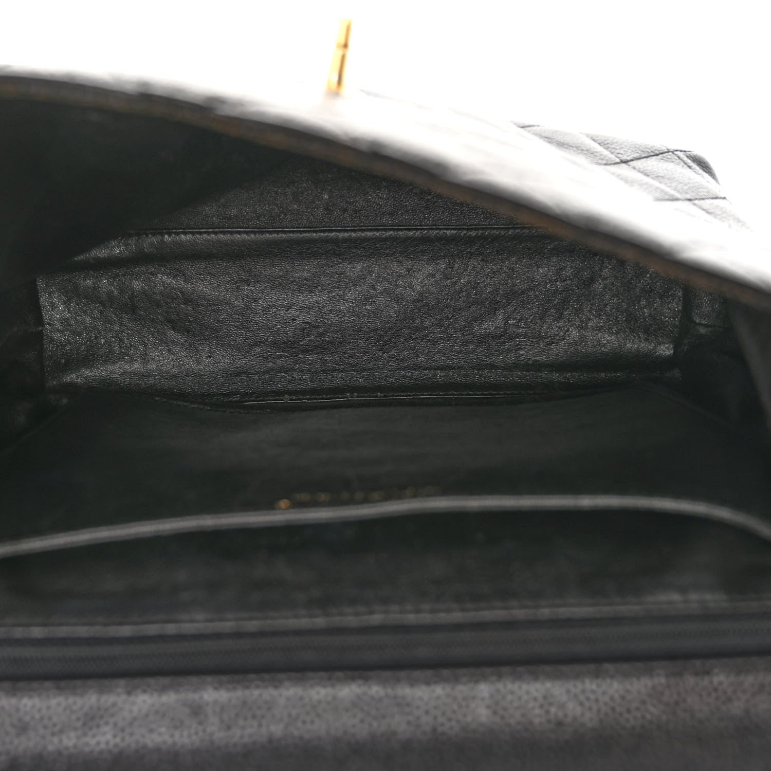 Chanel Caviar Quilted Jumbo Kelly Flap Black 5 of 10