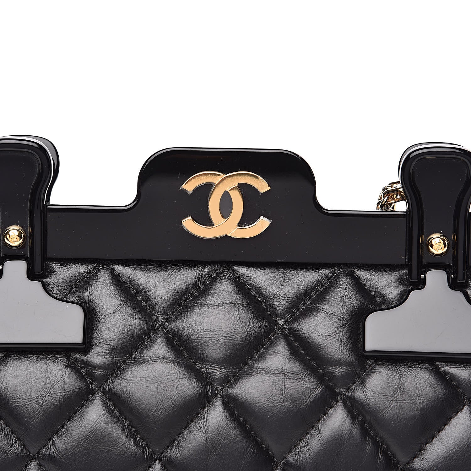 Chanel Aged Calfskin Quilted 2.55 Reissue Mini Hanger Flap Black 10 of 13