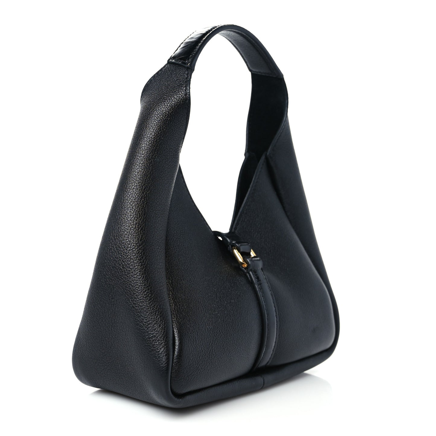 Grained Calfskin Mini G-Lock Hobo Black