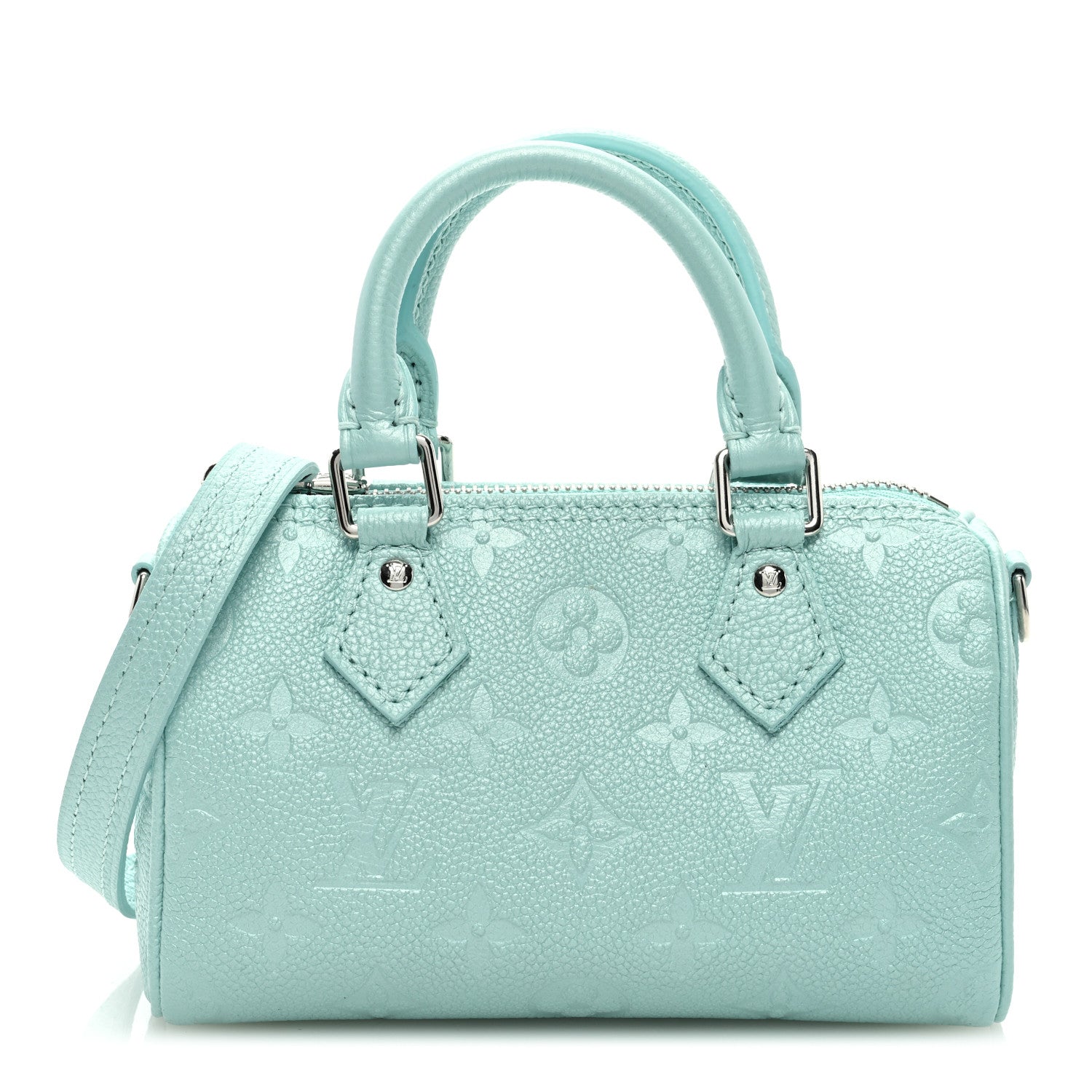 Louis Vuitton Empreinte Monogram Nano Speedy Pearly Lagoon Turquoise 1 of 8