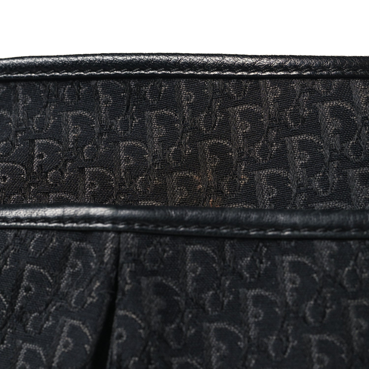 Christian Dior Canvas Diorissimo Buckle Messenger Black 11 of 13