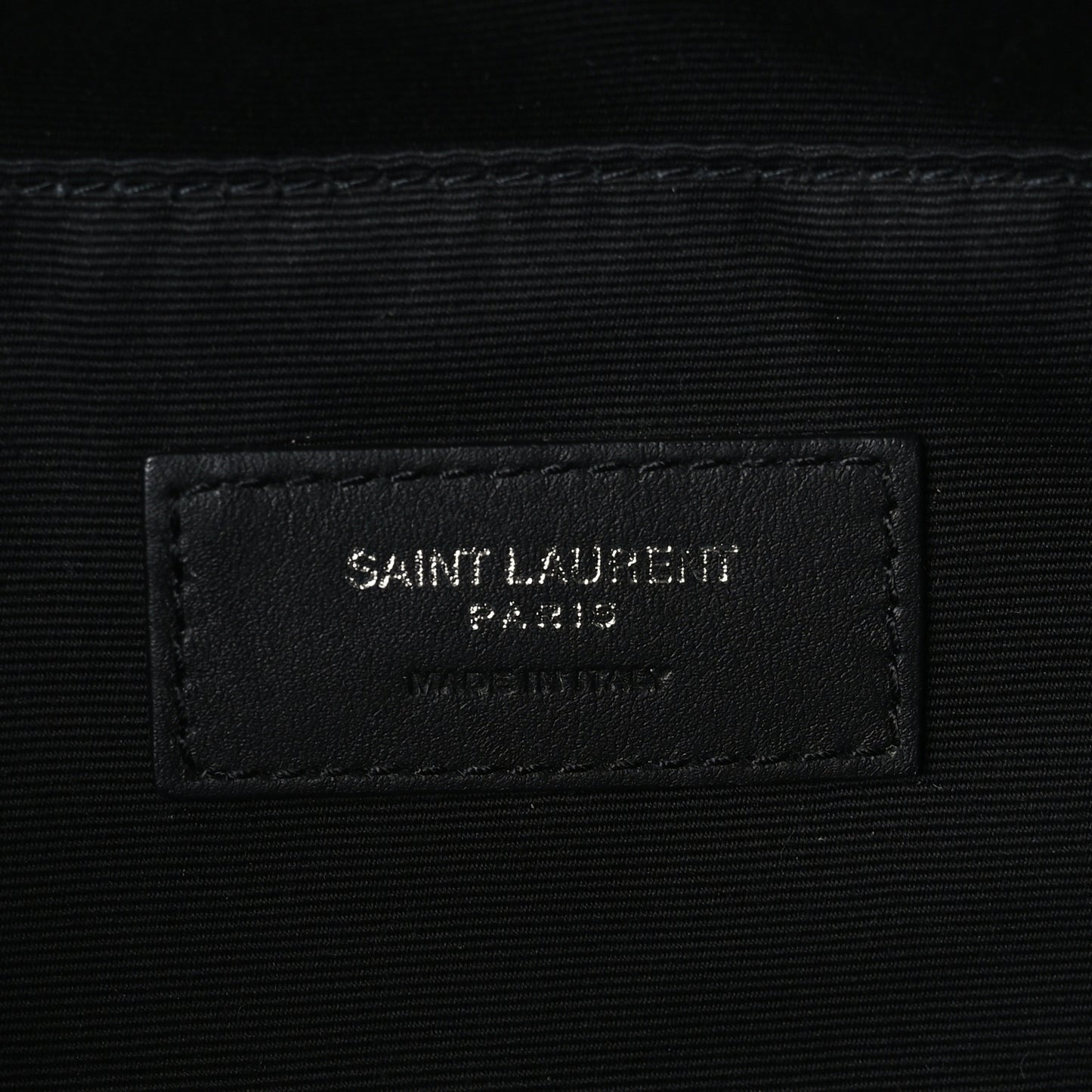 Canvas Monogram Belt Bag Black