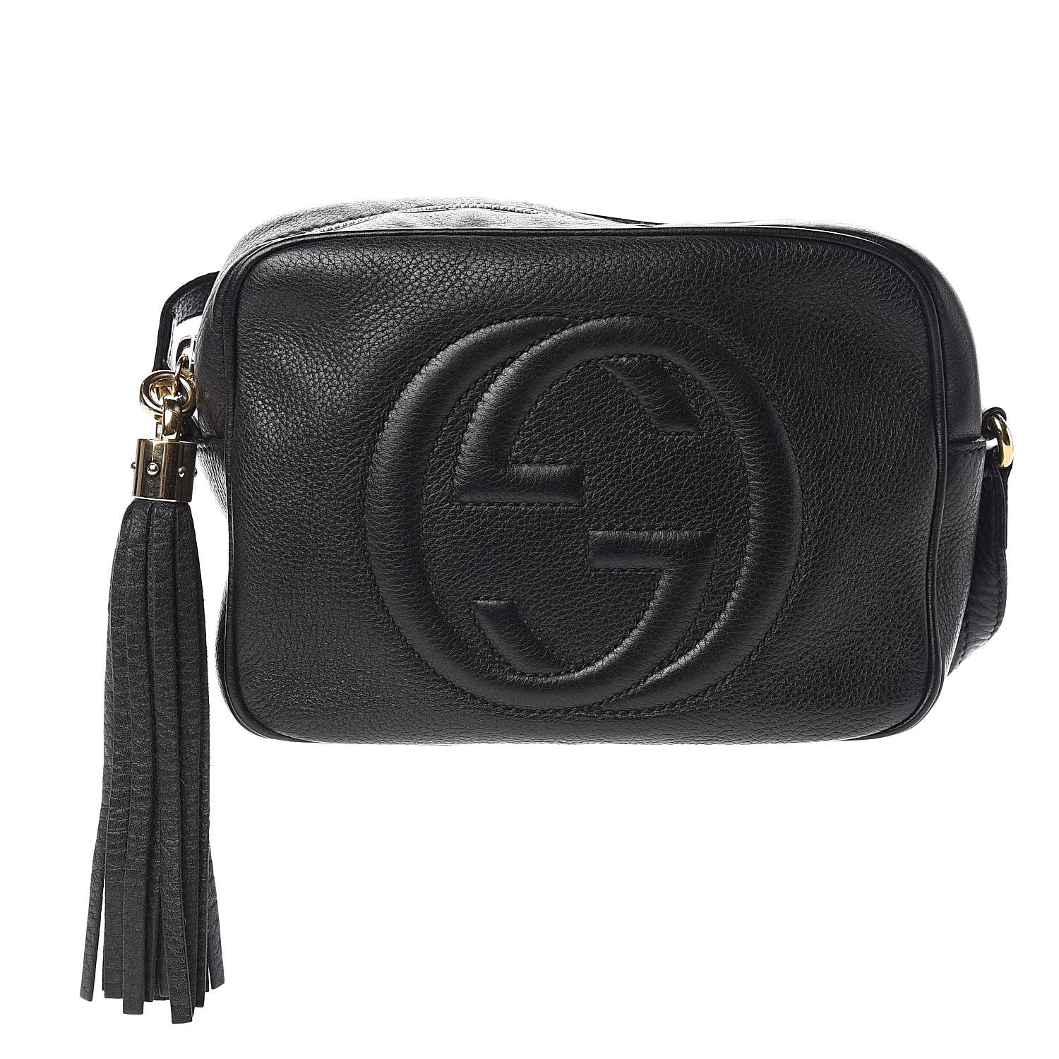 Gucci Pebbled Calfskin Small Soho Disco Bag Black 1 of 10
