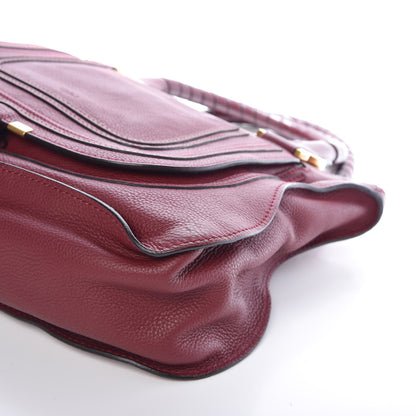 Chloe Calfskin Medium Marcie Satchel Cocoa 8 of 8