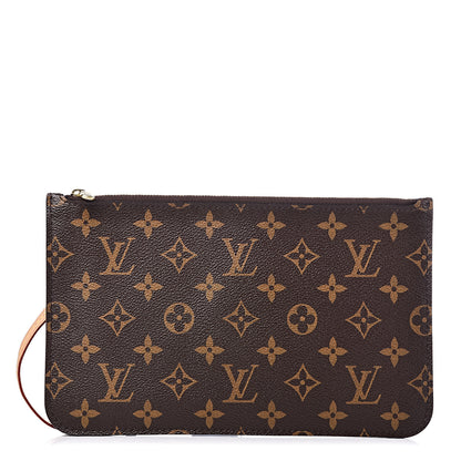 Louis Vuitton Monogram Neverfull MM GM Pochette 1 of 7