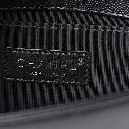 Chanel Caviar Quilted Small Boy Flap Black 5 of 9